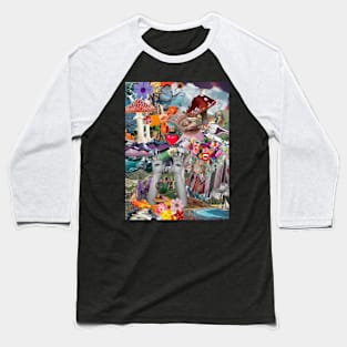 Vintage digital collage Baseball T-Shirt